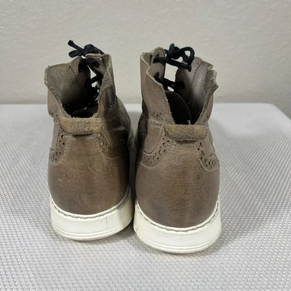 Bed‎ Stu Men's Bowery II Leather Chukka Boot, Icicle DD, Size 9